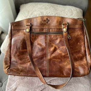 Patricia Nash Distressed Poppy Tote